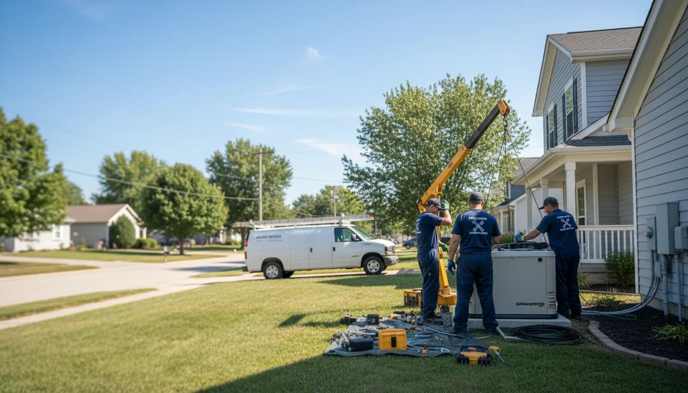 Generator Installation in Ennis, TX near me